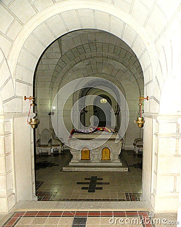 Memorial of the romanian soldiers in Marasesti Mausoluem Stock Photo